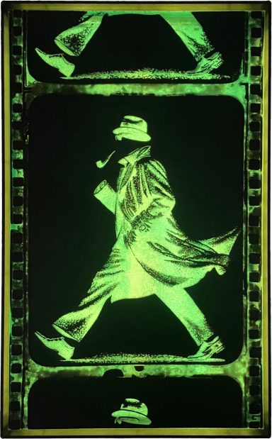 No 49 Negativbild eines unsichtbaren Mannes 49x79